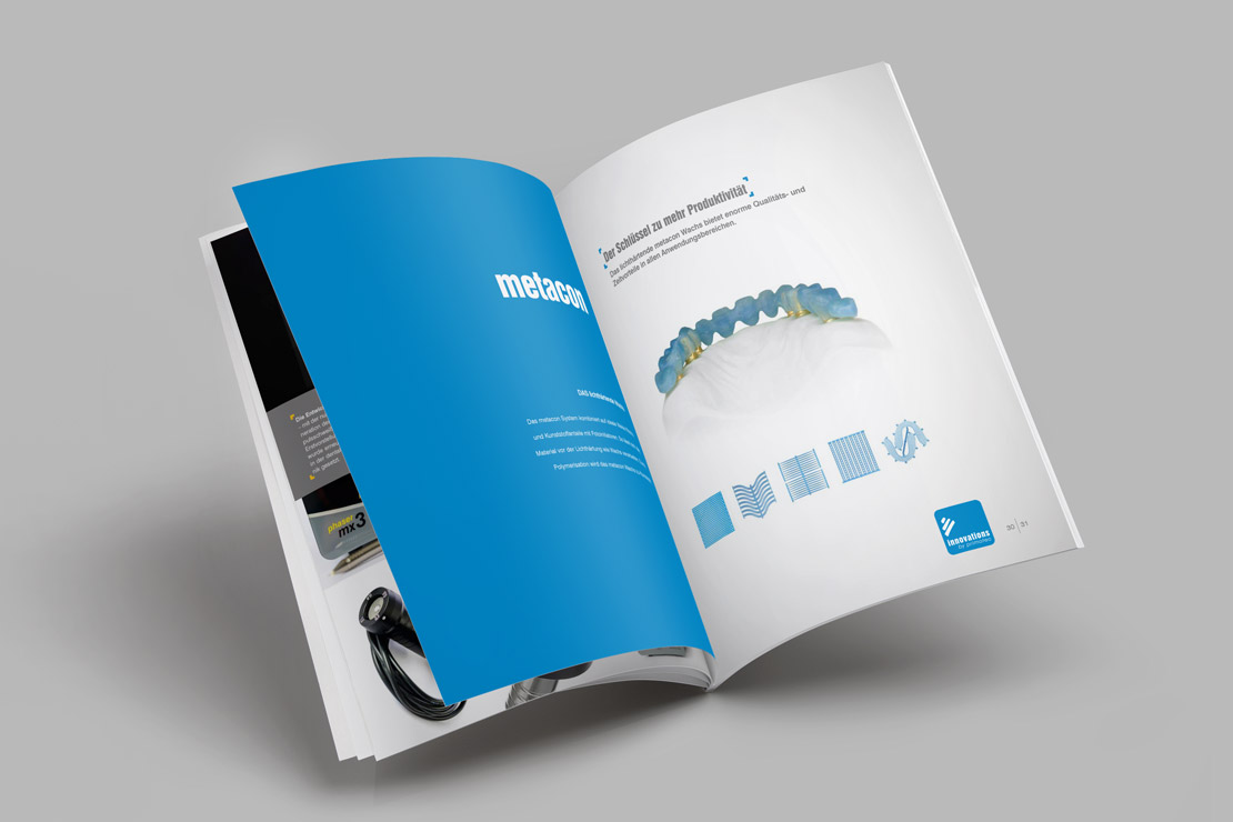 Kataloge, Flyer, Poster, Fahnen, etc.